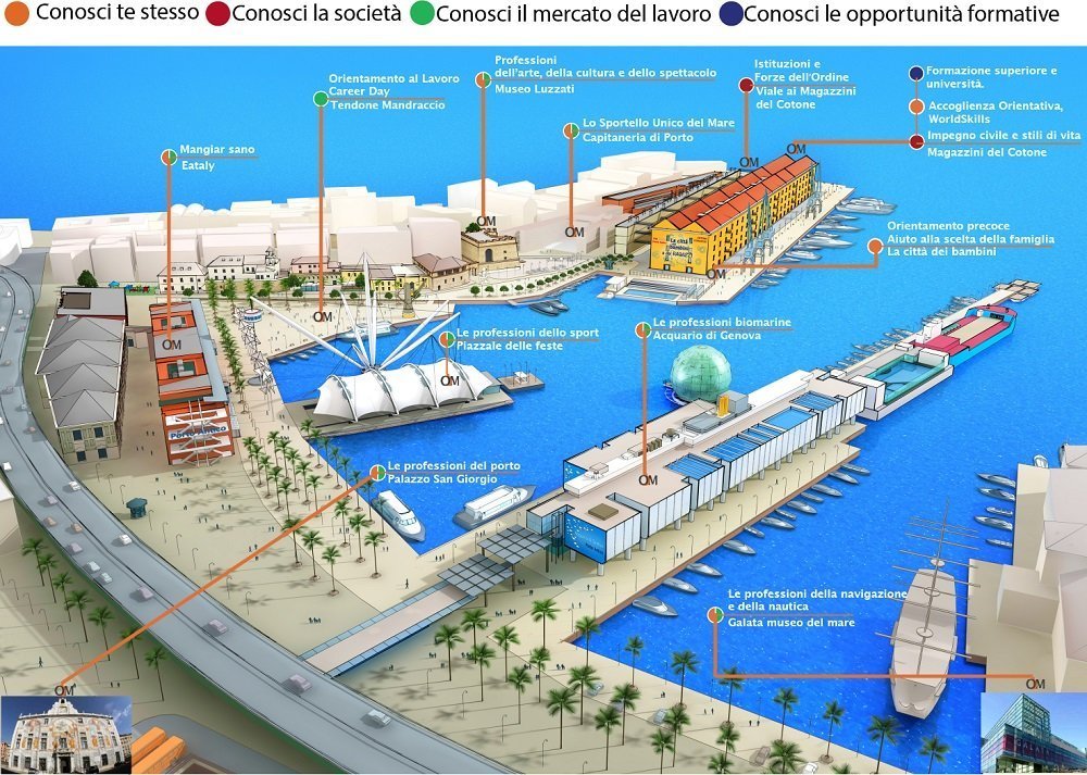 Il Salone Orientamenti si espande in tutto il Porto Antico
