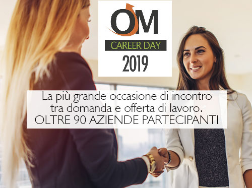 Career Day 2019: oltre 2700 posti di lavoro offerti da 90 aziende