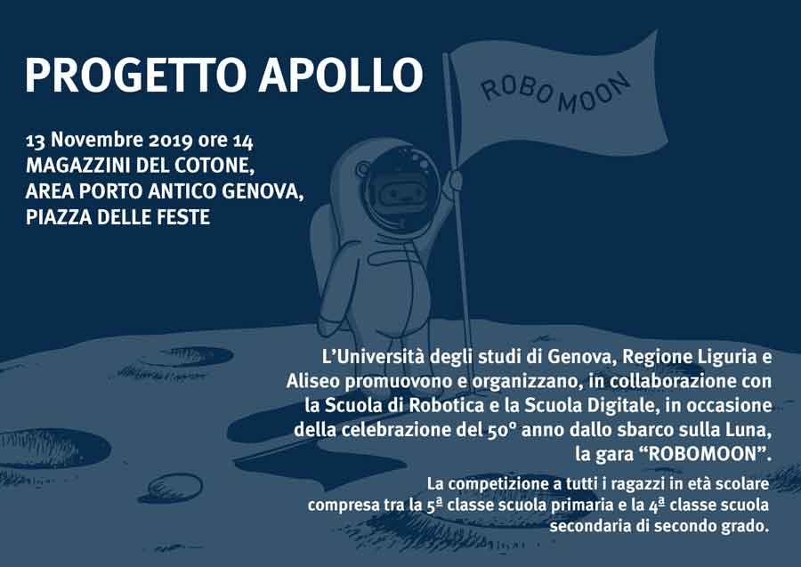 Sulla scia del programma Apollo, a Orientamenti è sfida con RoboMoon