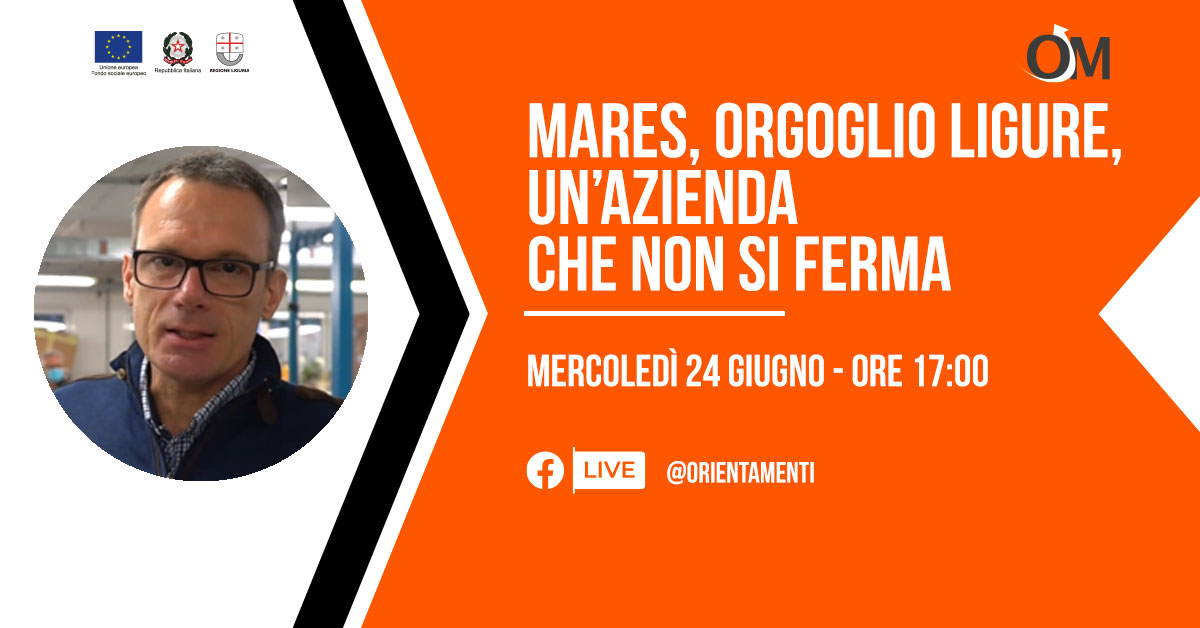 Mares, orgoglio ligure. Un’azienda che non si ferma.