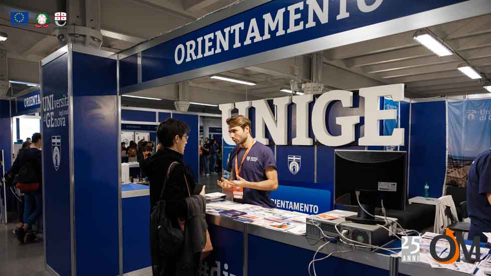 L’Università di Genova al Salone Orientamenti con stand, webinar e premiazioni