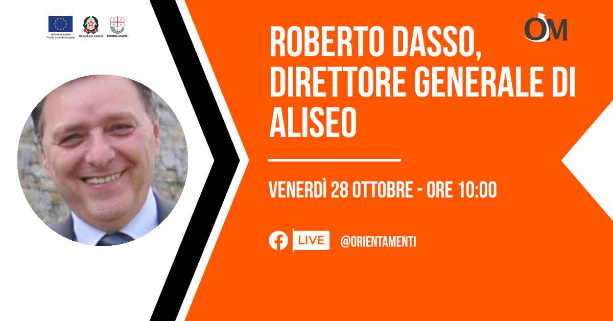 In diretta con Roberto Dasso, Direttore Generale di Aliseo