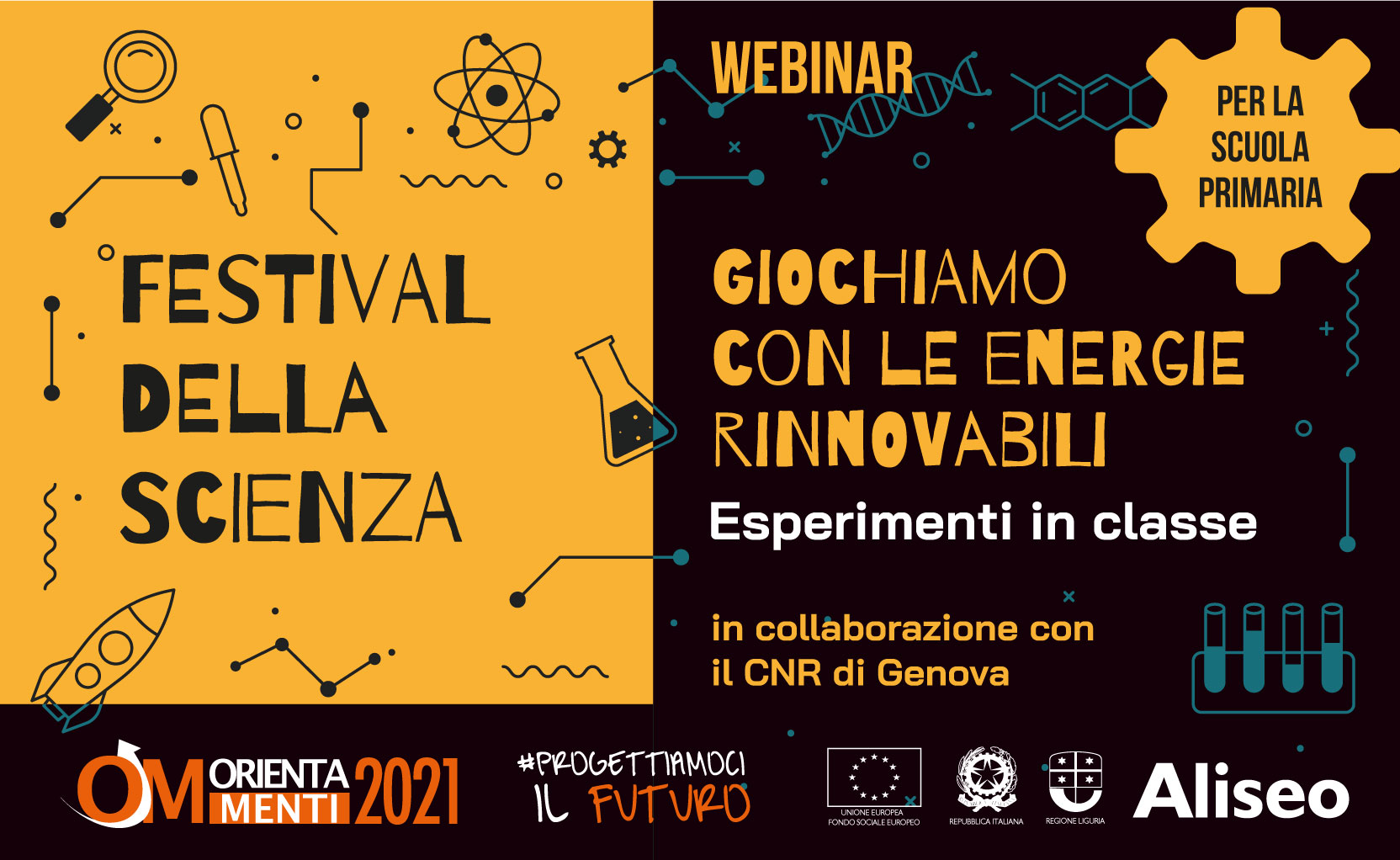 Orientamenti al Festival della Scienza per la scuola primaria