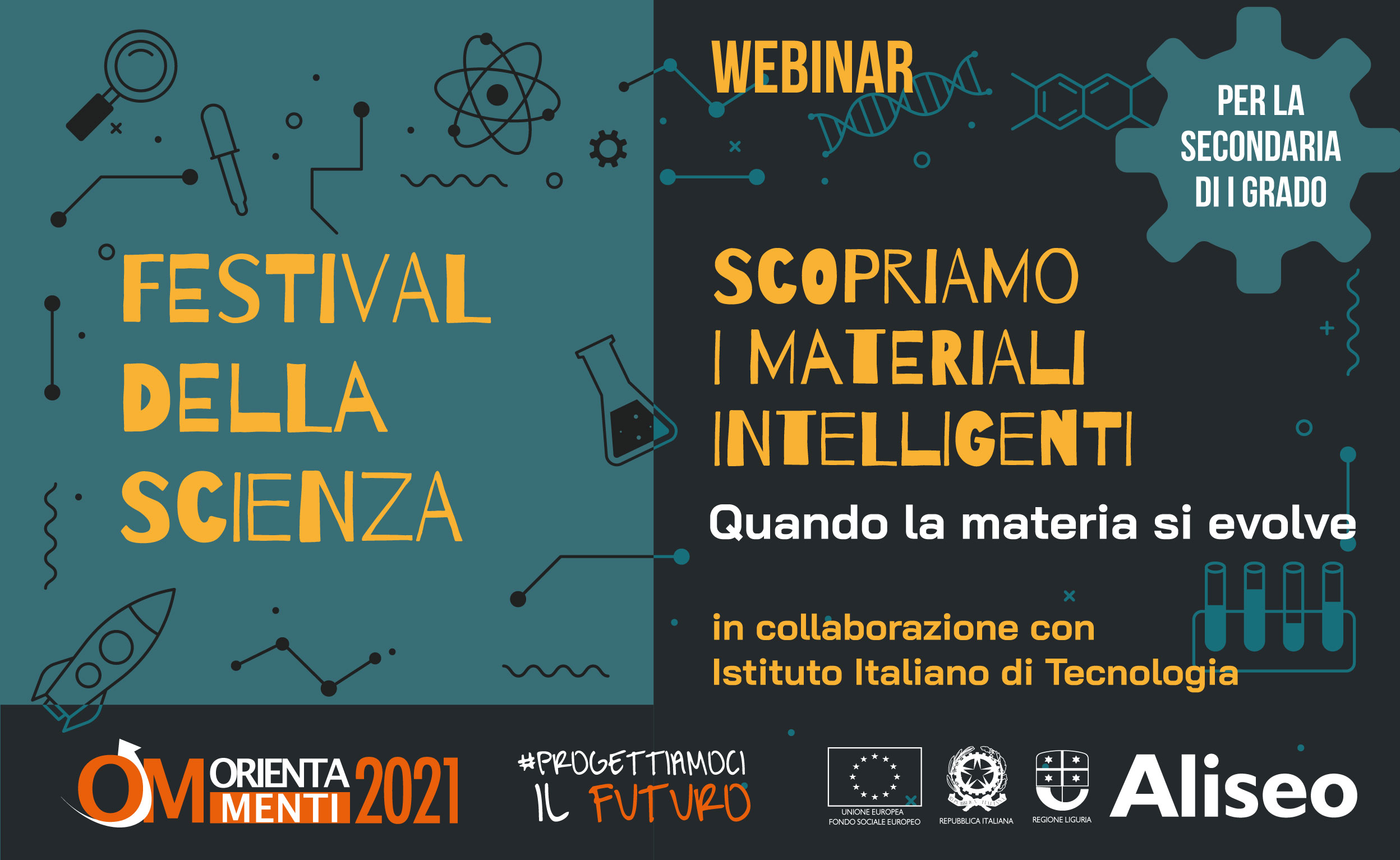 Orientamenti al Festival della Scienza per la scuola secondaria di I grado